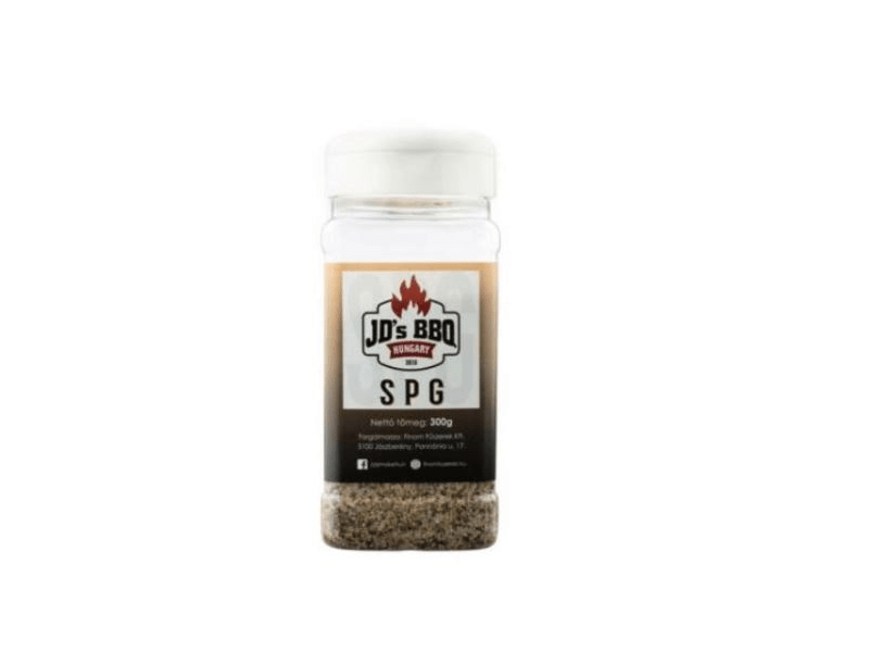 JD's BBQ SPG rub tradicionális fűszerkeverék szóródobozban, 300 g