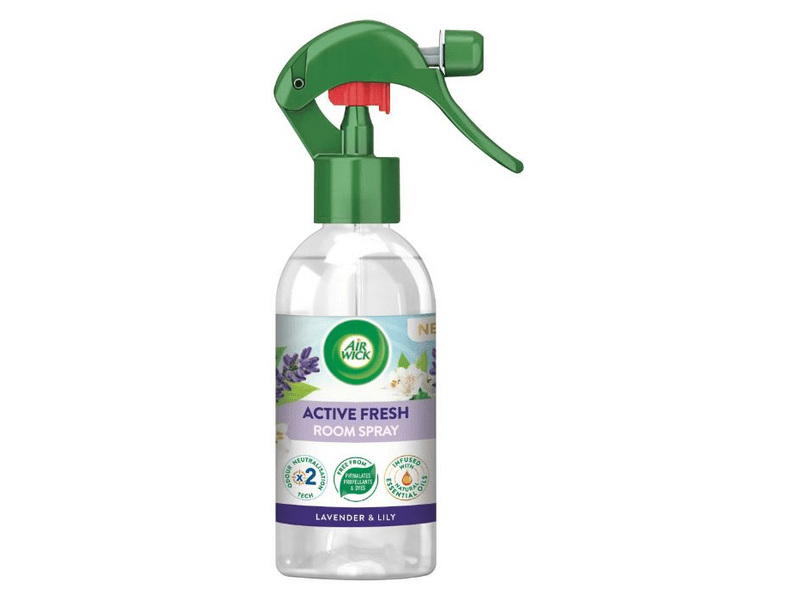 Air Wick Active Fresh légfrissítő spray, Levendula és gyöngyvirág, 237 ml