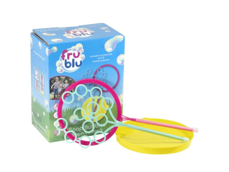 FruBlu: ECO buborékfújó szett, 3 liter folyadékkal (DKF0169)