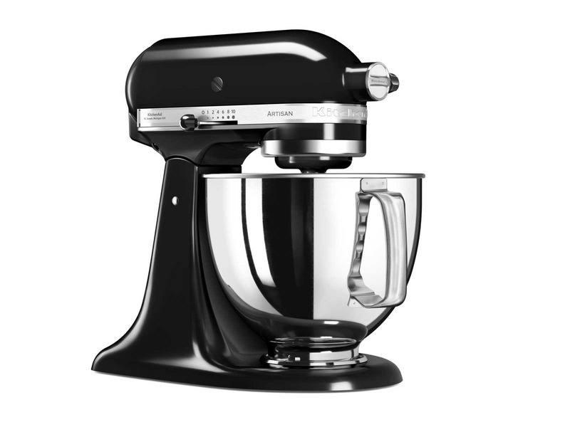KitchenAid 5KSM125EOB Artisan konyhai robotgép, 4,8l, fekete