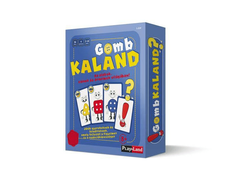 Gomb kaland kártyajáték (PLL 214)
