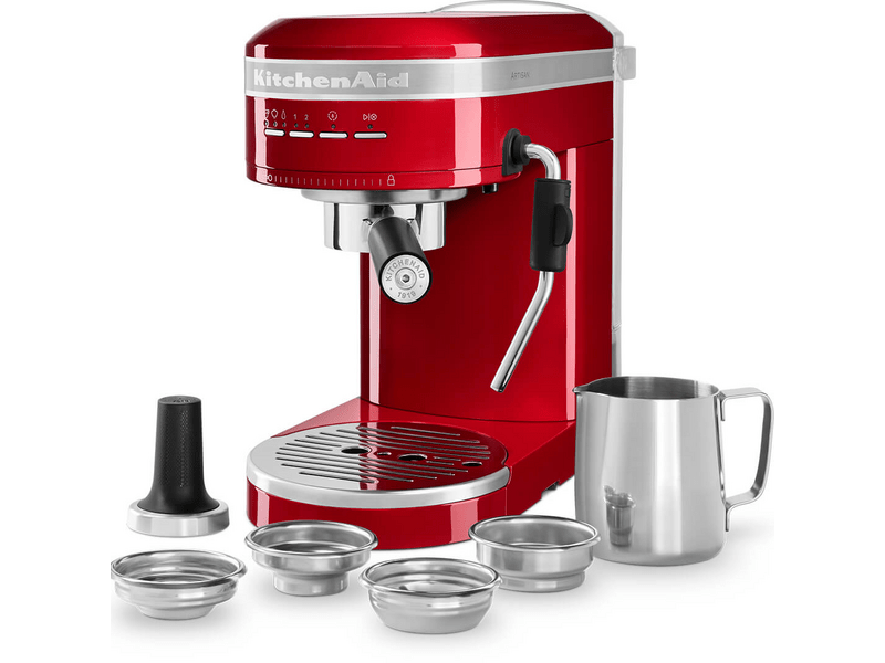 KitchenAid 5KES6503EER Artisan eszpresszó kávéfőző, piros