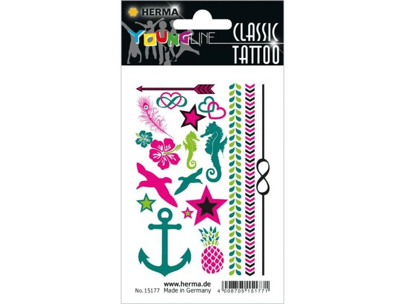 Herma 15177 Lemosható nyári tetoválás lányoknak