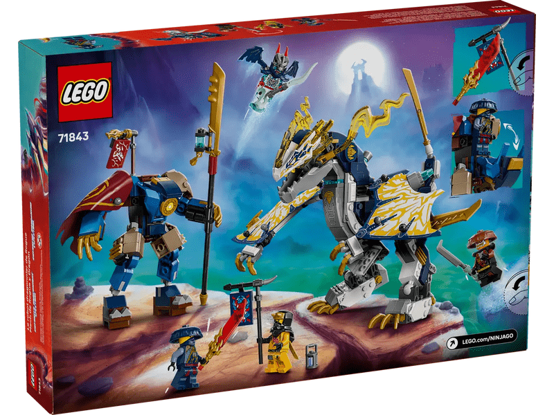 LEGO® Ninjago® Rouge robot jahača zmaja (71843)