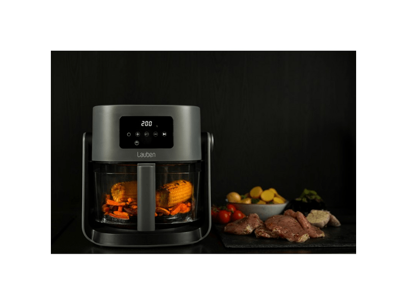 Lauben Glass&Grill 3in1 Airfryer (LBAFMGGAF55BA)