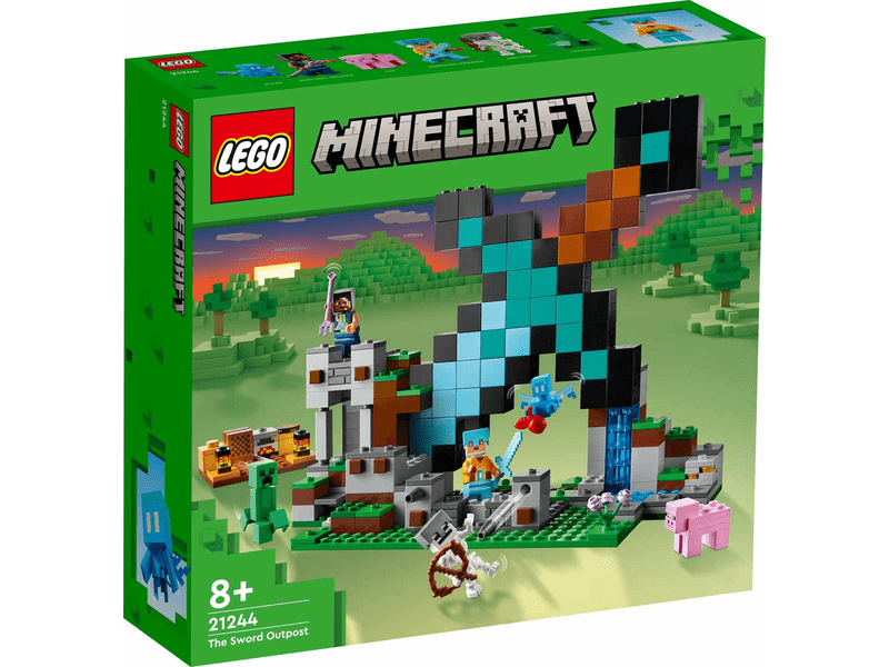 LEGO® Minecraft A kardos erődítmény (21244)