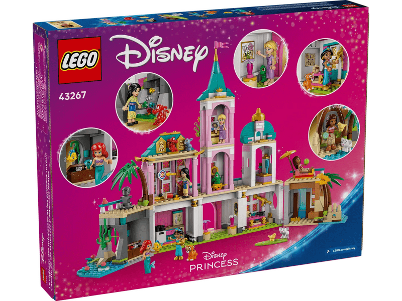 LEGO® Disney hercegnő Hercegnőkastély és a hercegnők állatkái (43267)