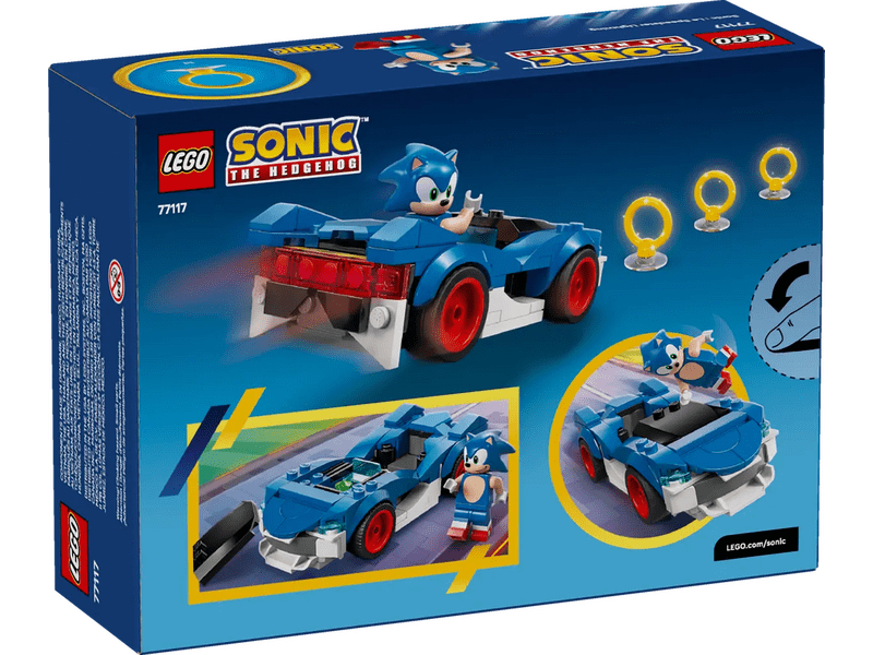 LEGO® Sonic the Hedgehog™ Sonic: Speedster Lightning (77117)