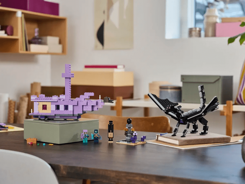 LEGO® Minecraft® A Végzetsárkány és a Végzethajó (21264)