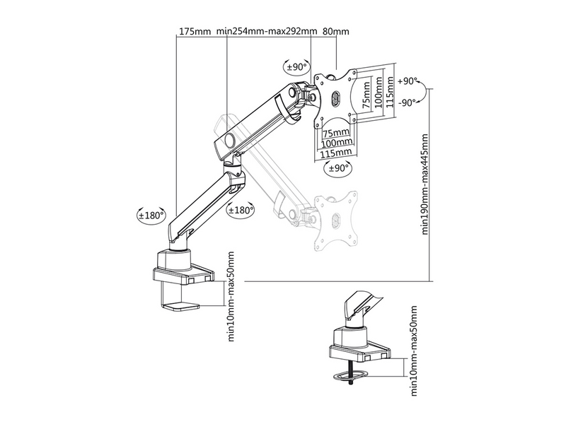 Stell SOS 2011 Fali monitortartó, 13
