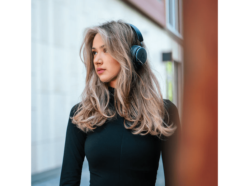 LAMAX Blaze3 Vezeték nélküli fejhallgató, fekete