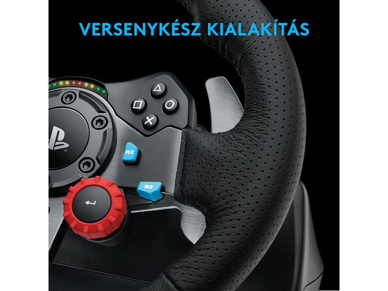 Logitech G29 Driving Force kormány + G321 vezeték nélküli fejhallgató (991-000585)