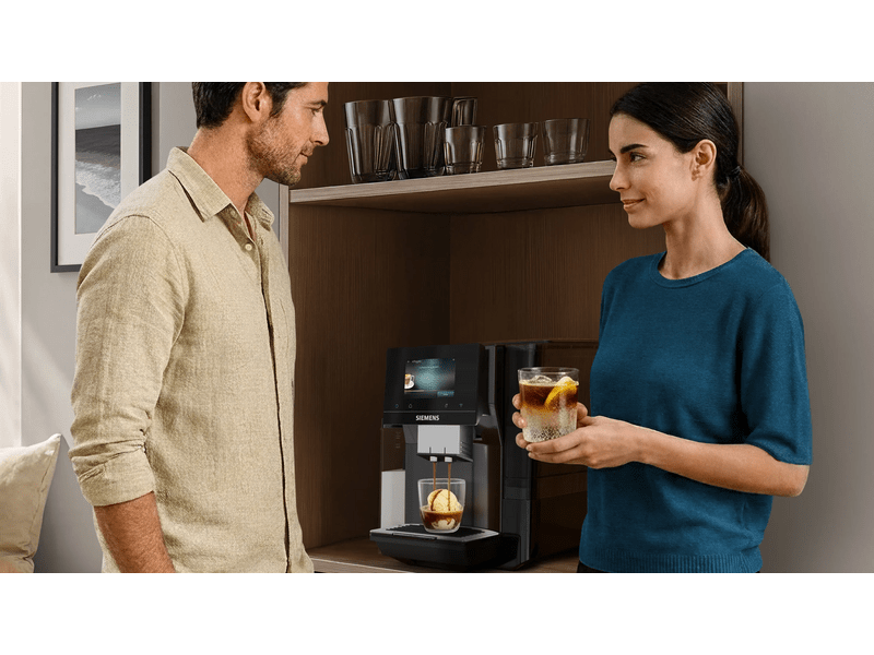 Siemens EQ700 iAroma Automata kávéfőző, fekete (TQ725E03)