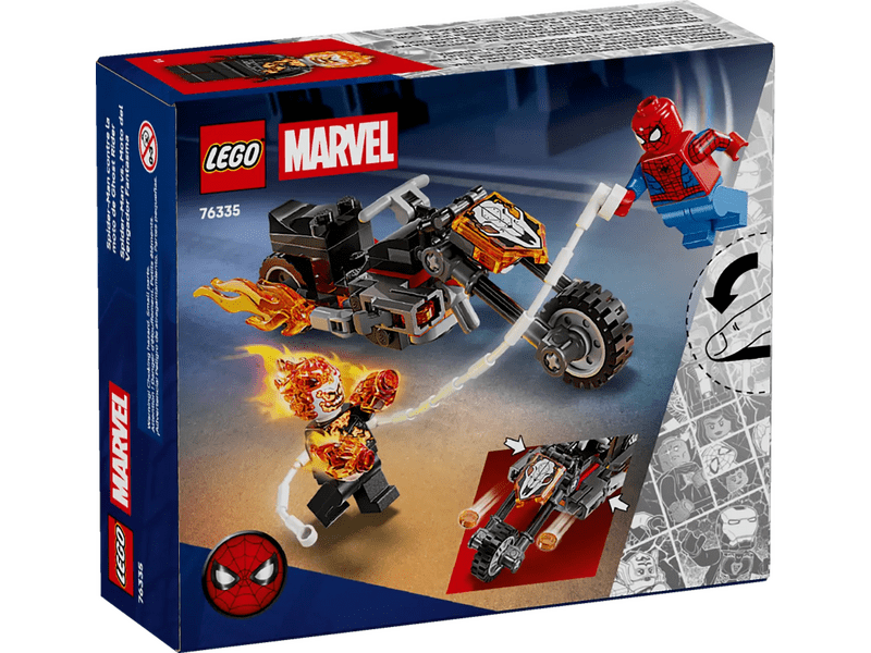 LEGO® Marvel Pókember a motoros Szellemlovas ellen (76335)