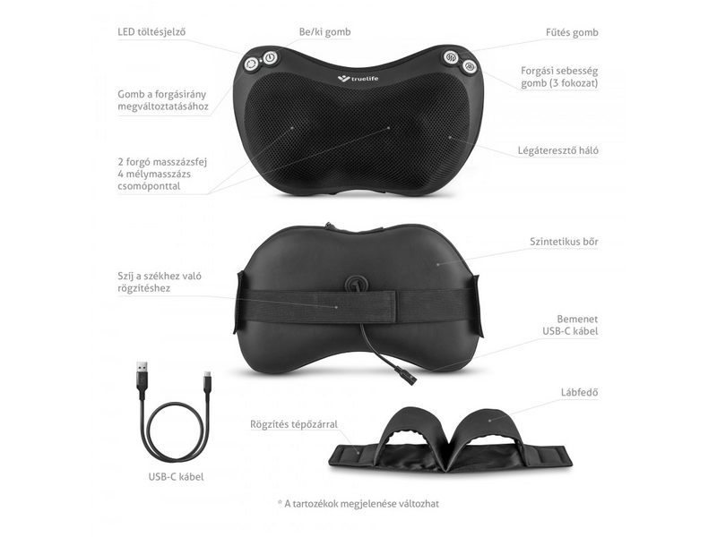 Infra masszázspárna