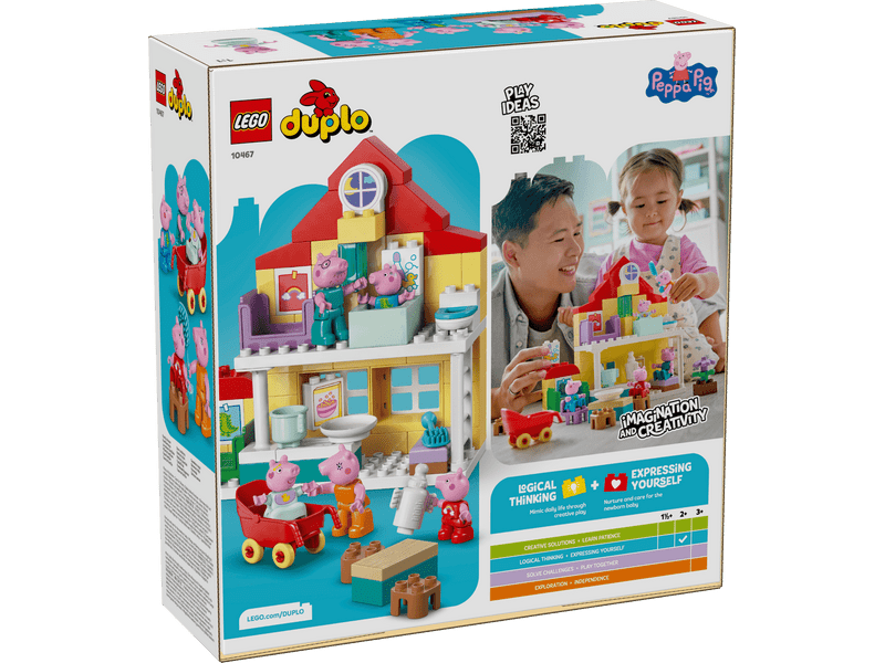 LEGO® DUPLO® Peppa malac családi háza (10467)
