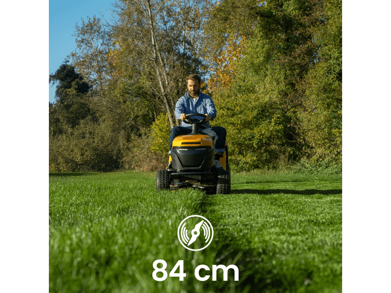 Stiga Estate 384e Akkus fűgyűjtős fűnyíró traktor (2T2210481/ST1)