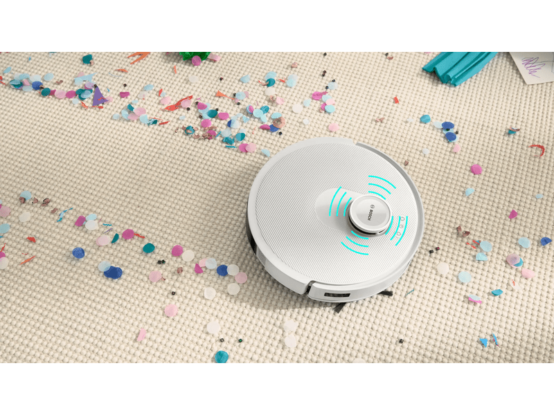 Bosch BCRC1W Robotporszívó, fehér