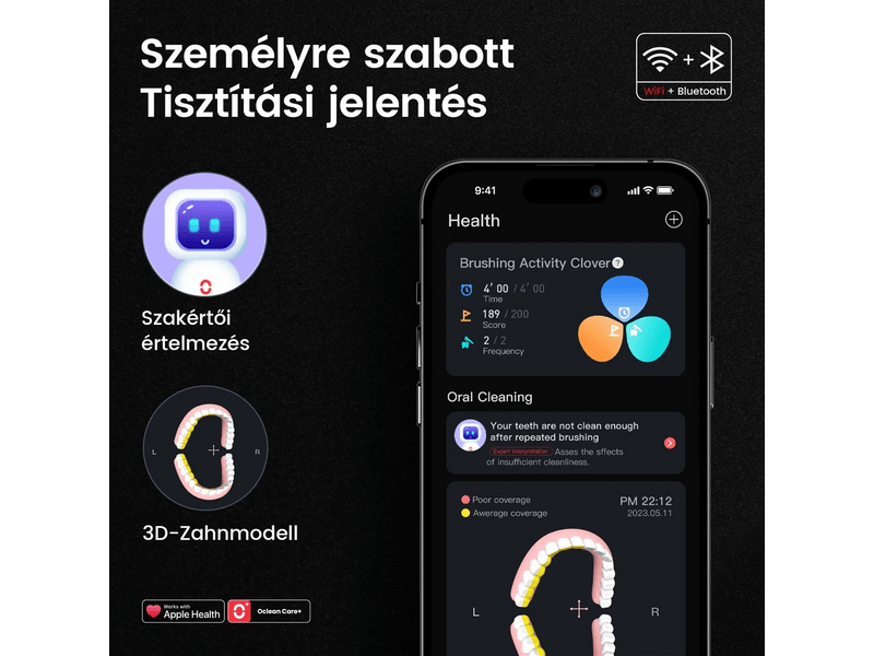 Oclean X Ultra S električna četkica za zube, zelena