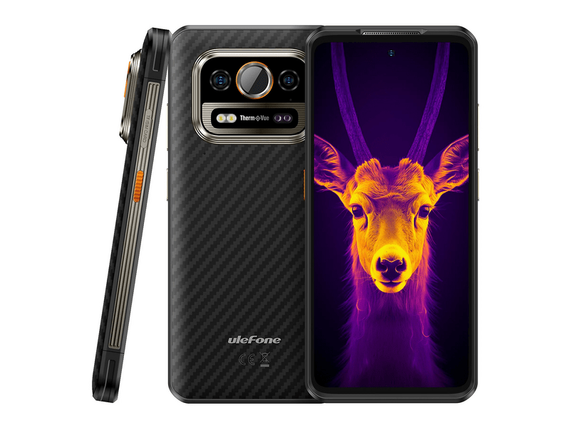 Ulefone Armor 25T Pro 6/256GB Okostelefon, fekete
