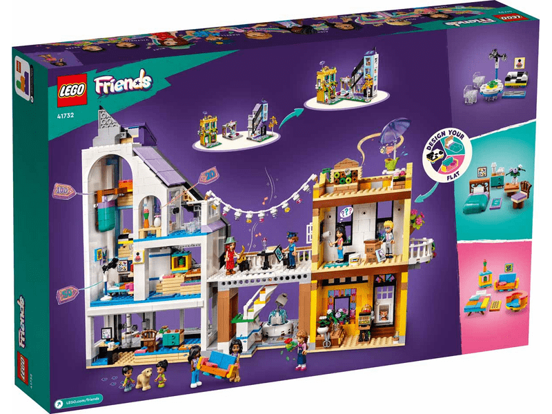 LEGO® Friends Belvárosi design- és virágboltok (41732)