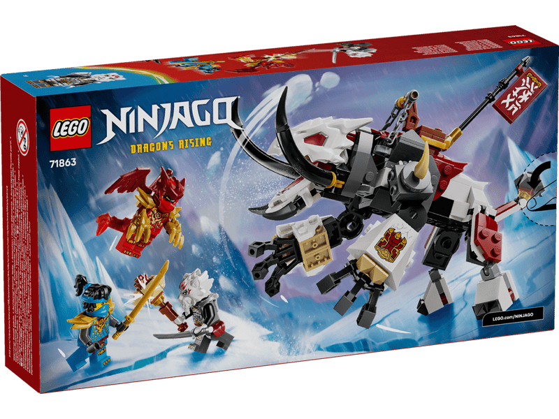 LEGO® Ninjago® Zilvar és Grimtak, a sárkányszörny (71863)