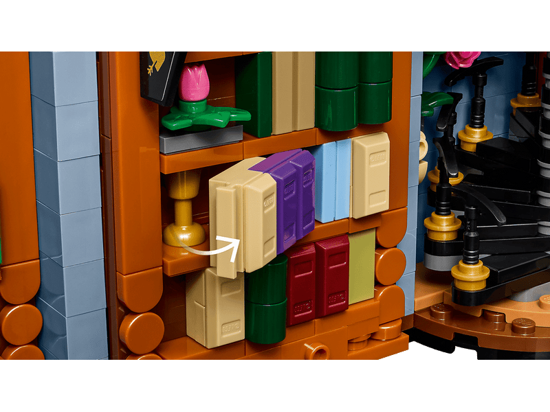 LEGO® Icons™ Könyvkuckó: Könyvesbolt (11379)