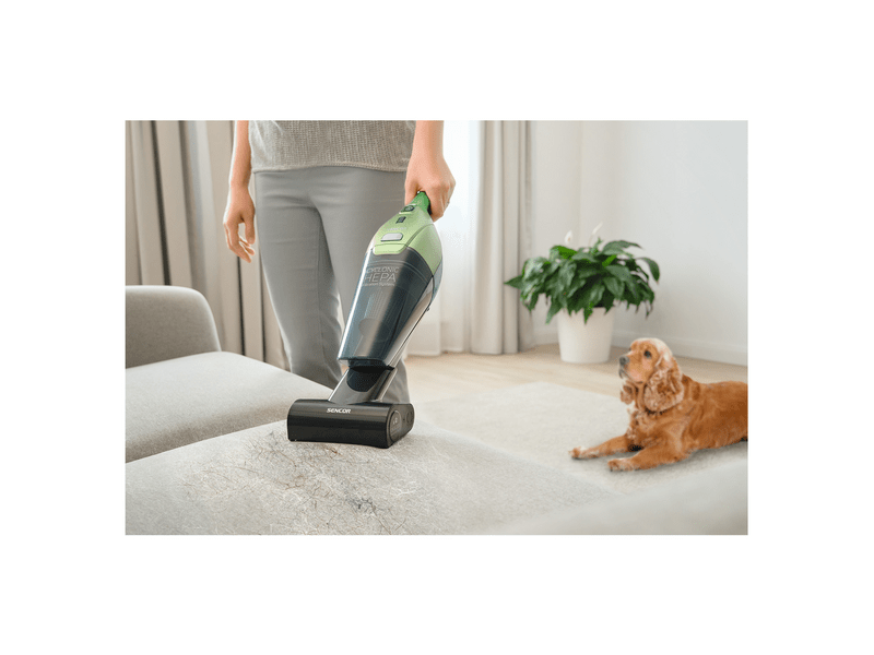 Sencor SVC 0600GG Vezeték nélküli kézi porszívó, zöld