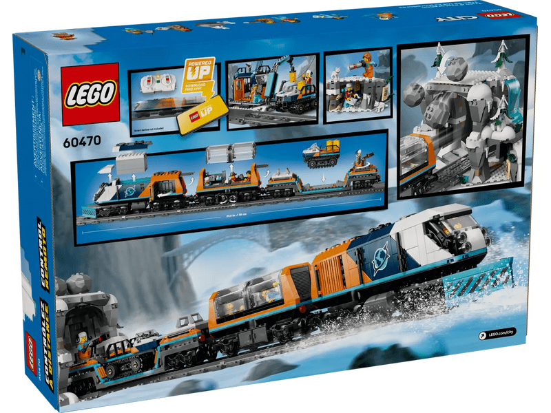 LEGO® City Felfedezők sarkvidéki expresszvonata (60470)