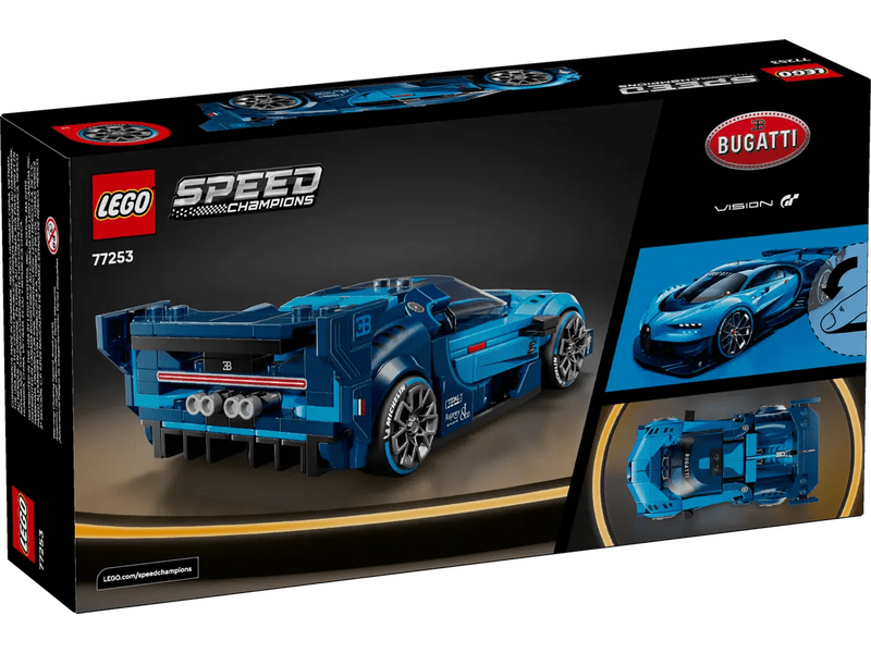 LEGO® Speed Champions Bugatti Vision GT hipersportautó (77253)