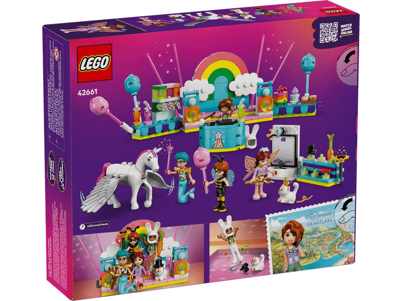LEGO® Friends Jelmezes buli egyszarvúval és tündérrel (42661)