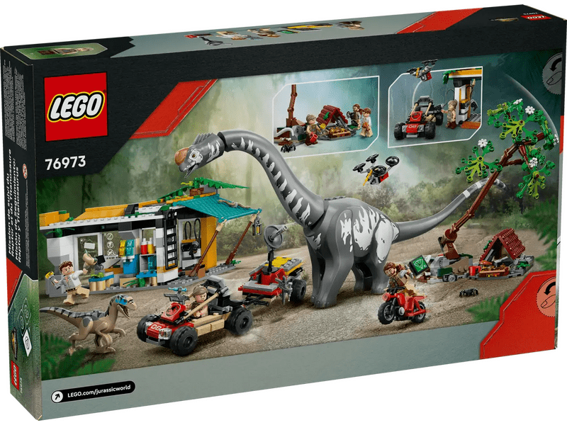 LEGO® Jurassic World™ A raptor és a Titanosaurus keresése (76973)