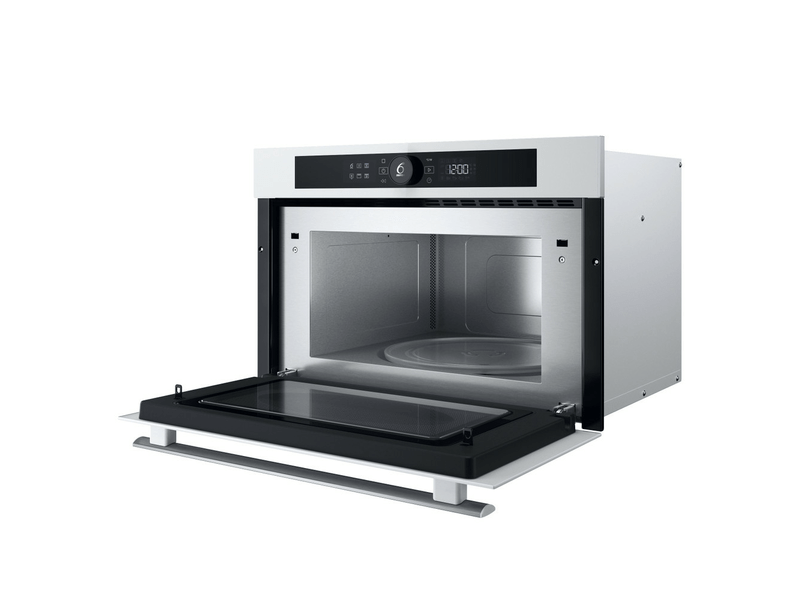 Whirlpool WOI4S8CM1SWA Beépíthető sütő, fehér + Whirlpool WMD44MW Beépíthető mikrohullámú sütő