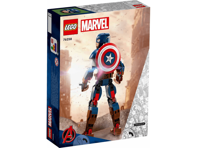 LEGO® Marvel Super Heroes Amerika Kapitány építőfigura (76258)