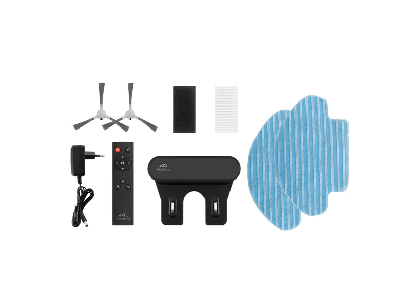 Eta Rondo Robotporszívó, fekete