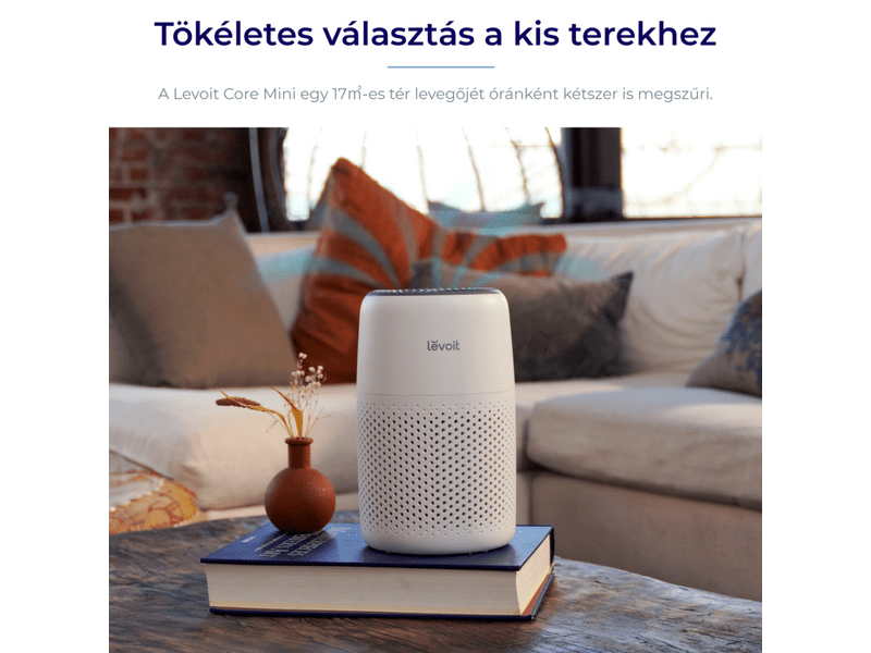 Levoit Core Mini Légtisztító és Illóolaj Diffúzor (LAP-C161-WEU)