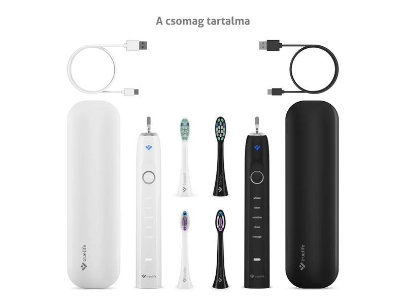 TrueLife SonicBrush Clean70 UV Duo Elektromos fogkefe