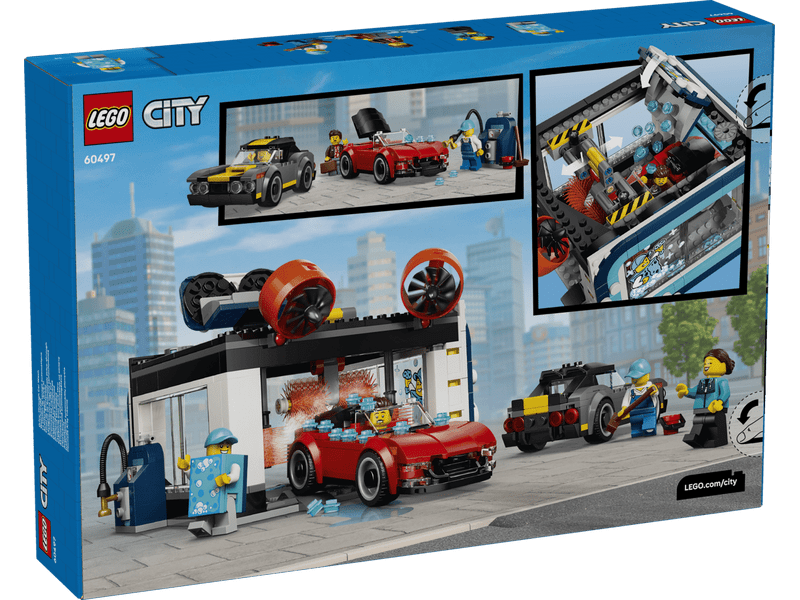 LEGO® City Önkiszolgáló autómosó (60497)