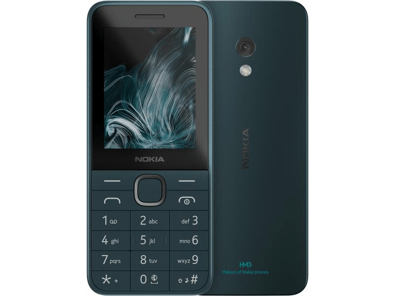 Nokia 225 4G (2024) DS Mobiltelefon, sötétkék