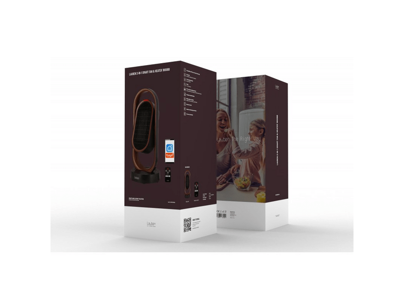 Lauben1800BB Smart Fan&Heater Meleg levegős ventilátor