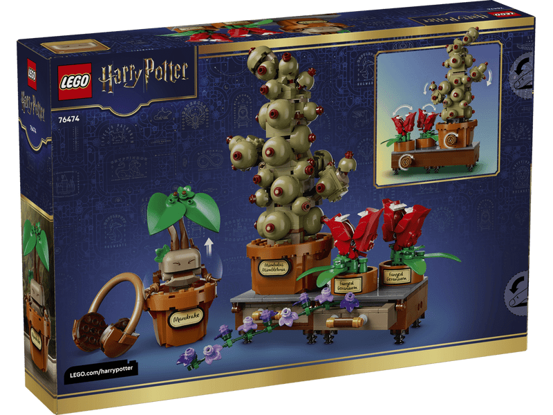 LEGO® Harry Potter™ Roxfort™-i gyógynövénytanóra növényei (76474)
