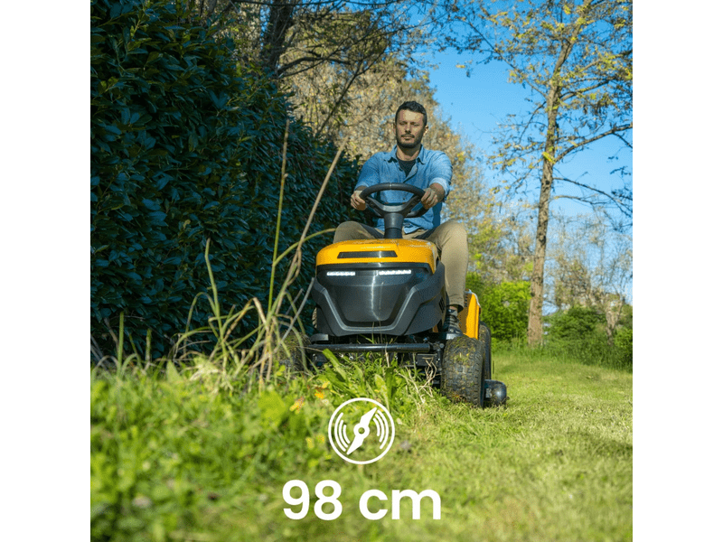 Stiga Tornado 398e Akkus fűnyíró traktor (akku nélkül) (2T0670481/ST1)