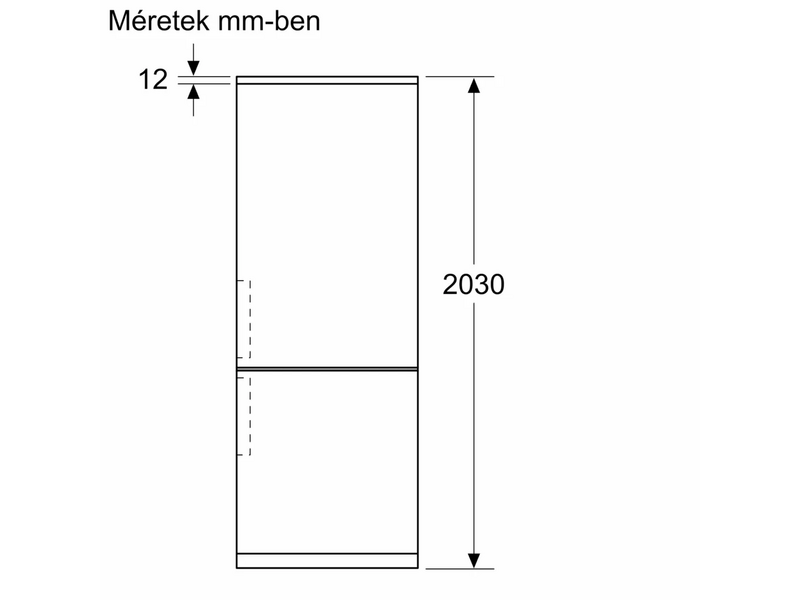 Bosch KGN39AIAU Alulfagyasztós kombinált hűtőszekrény