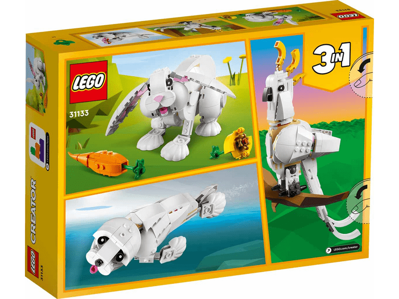 LEGO® Creator 3-in-1 Fehér nyuszi (31133)