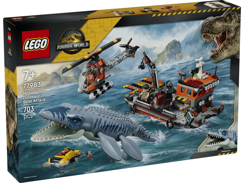 LEGO® Jurassic World A mosasaurus támadása (77983)