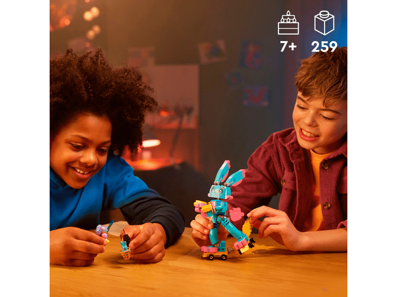 LEGO® DREAMZzz™ Izzie és Bunchu a nyuszi (71453)