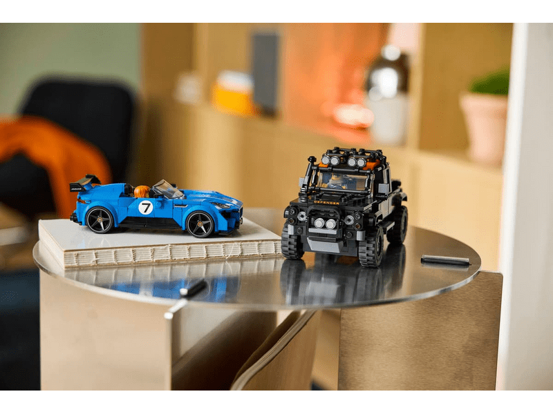 LEGO® Speed Champions Jaguar Project 7 és Land Rover Defender (77264)