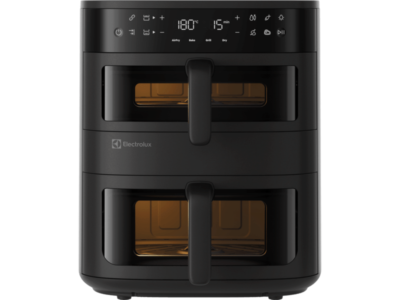 Electrolux EAFD11B 800 Dual Airfryer, fekete