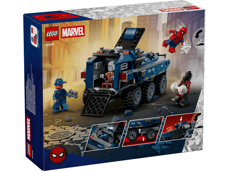LEGO® Marvel Pókember: a rabszállító üldözése (76349)