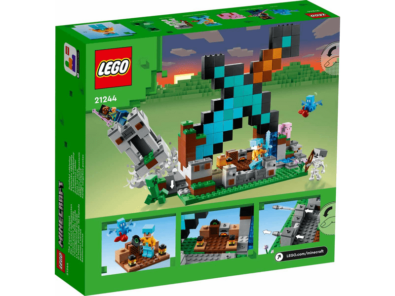 LEGO® Minecraft A kardos erődítmény (21244)